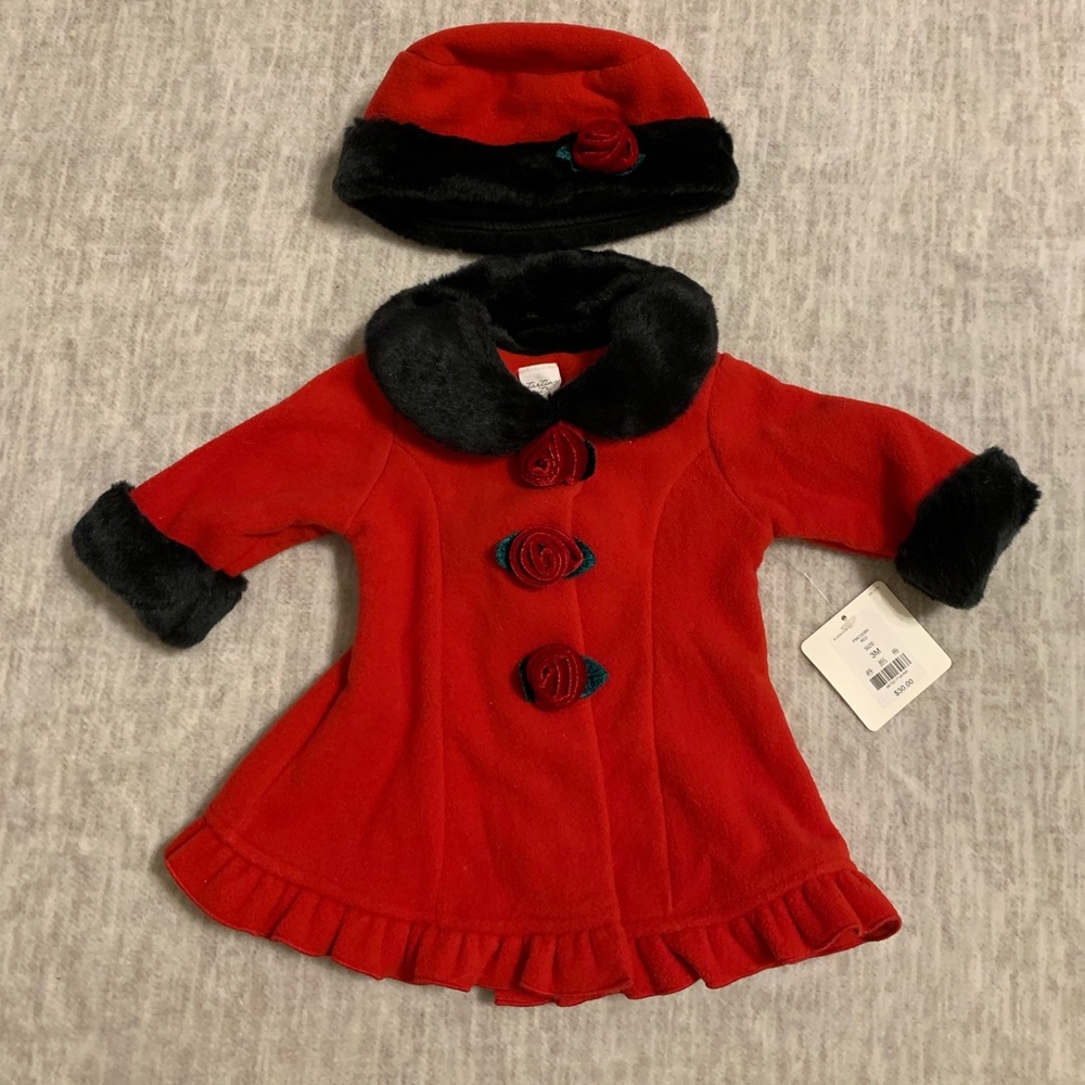 Starting Out Infant Baby Girl Coat Never Worn